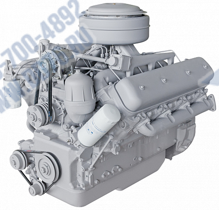 Картинка для Двигатель ЯМЗ 236М2 без КП со сцеплением 60 комплектации
