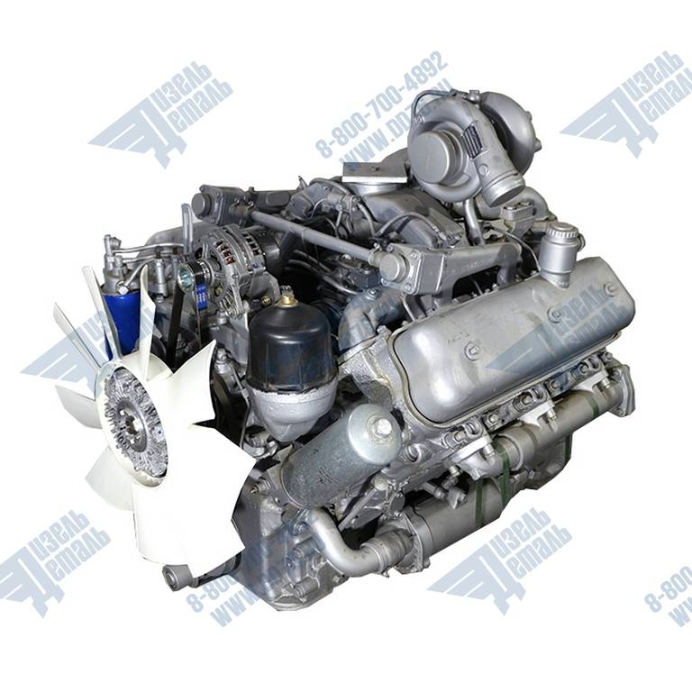 Картинка для Двигатель ЯМЗ 236НЕ2 без КП и сцепления 53 комплектации
