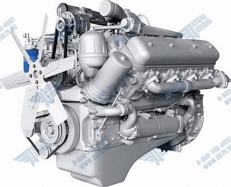 Картинка для Двигатель ЯМЗ 238ДЕ2 без КП и сцепления 36 комплектации