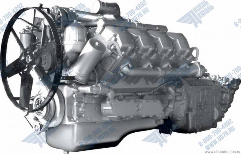 Картинка для Двигатель ЯМЗ 7511 с КП и сцеплением 57 комплектации
