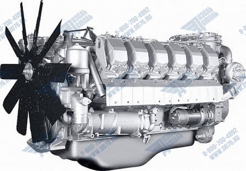 Картинка для Двигатель ЯМЗ 8502 без КП и сцепления 8 комплектации