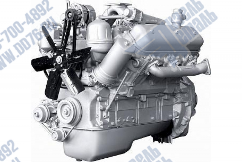 Картинка для Двигатель ЯМЗ 236Г без КП и сцепления 3 комплектации