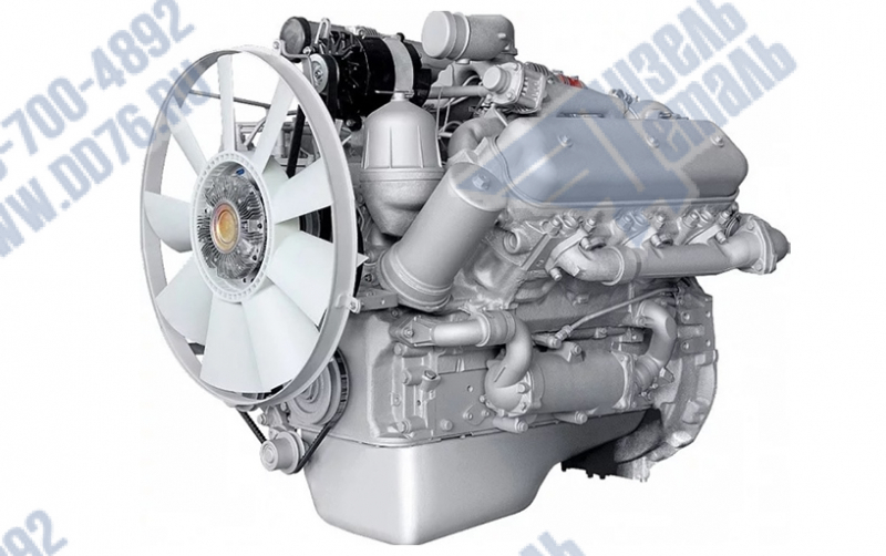 Картинка для Двигатель ЯМЗ 236НЕ2 без КП и сцепления 8 комплектации