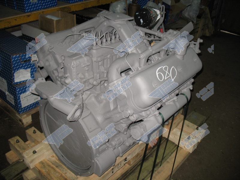 Картинка для Двигатель ЯМЗ 236ДК без КП и сцепления 7 комплектации