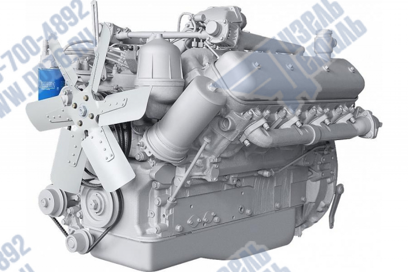 Картинка для Двигатель ЯМЗ 238Б без КП и сцепления 22 комплектации